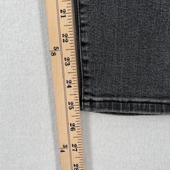 EVERLANE Jeans Womens 27 Ankle Gray High Rise Slim Skinny Stretch Denim - Picture 13 of 13